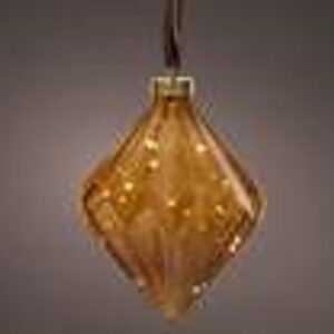 Micro LED diamant bruin/warm wit dia 16cm x h 20cm